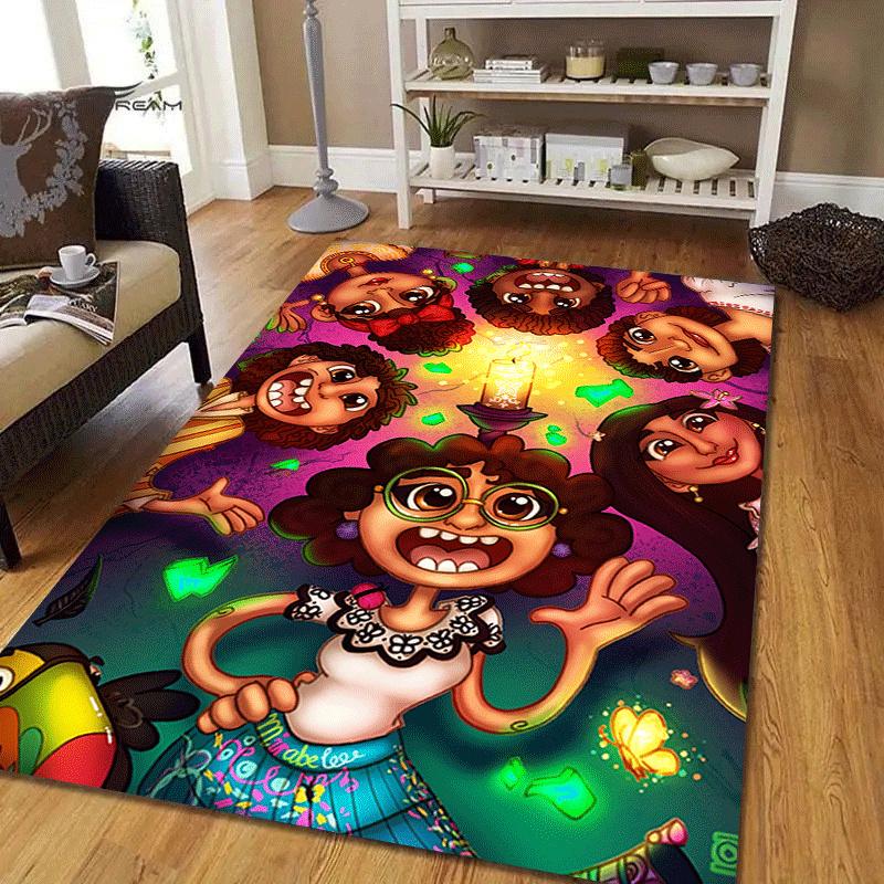 1pc Encanto Carpet Area Rug, Bedroom, and Playroom Durable, Stain-Resistant, and Easy To Clean, Living Room