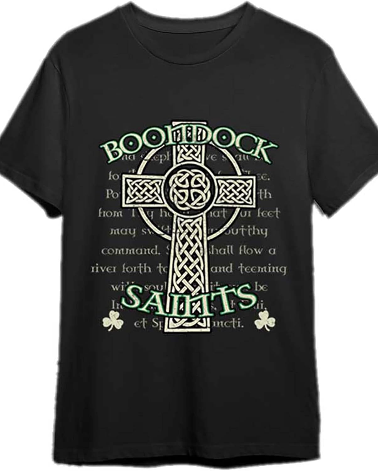 The Boondock Saints Movie Fan T-Shirt Funny Men s Short Sleeve Graphic T-Shirt Collection Black PR S разноцветный