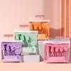 Set de călătorie cu dopamină Color 7 buc. Sticle dozatoare de produse cosmetice 50 ml Flacon portabil gol