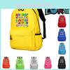 Alphabet Lore School Backpack For Children With Cartoon Design