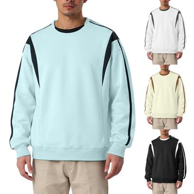 Men's Hoodie Loose Casual Long Sleeved Round Neck