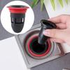 2pcs Deodorant Drain Core Toilet Bathroom Floor Drainer Cores Sewer Pest Control Silicone Anti-odor Artifact Water Seal No Smell
