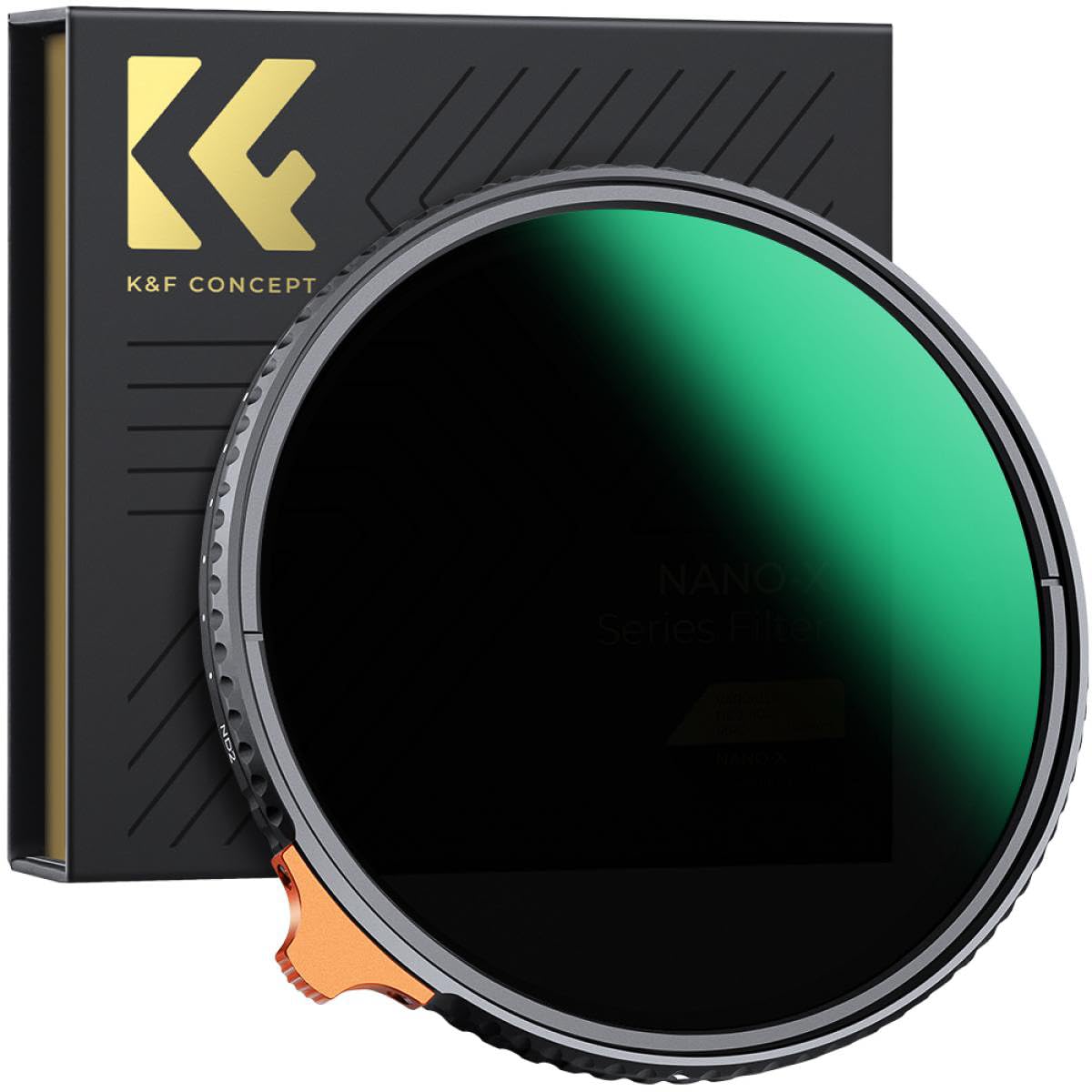 

Концептуальный переменный ND-фильтр 72 мм переменный K&F NANO-X ND2~ND400 KF-NNDX72