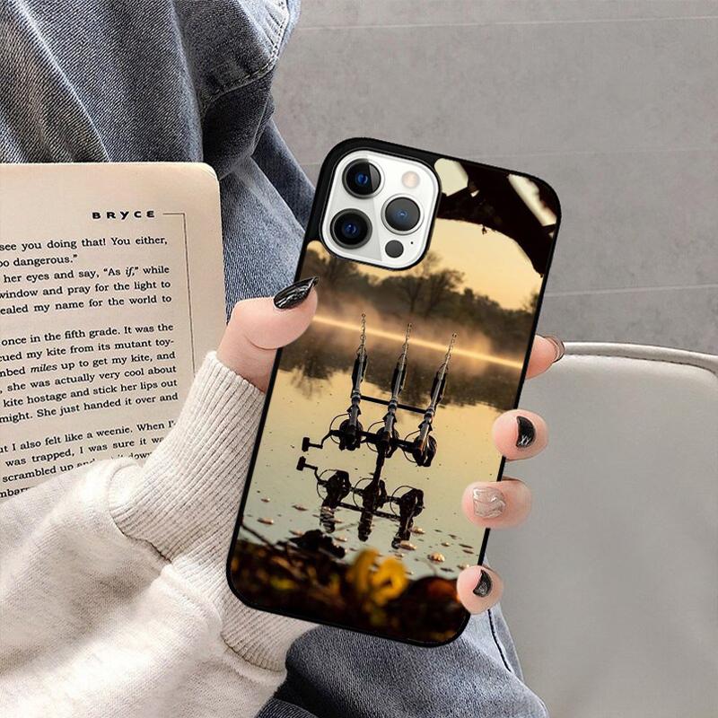 Carps Fish Fishing Phone Case For iPhone 17 Air 16 15 14 plus 11 12 13 Pro  Max coque Cover Shell