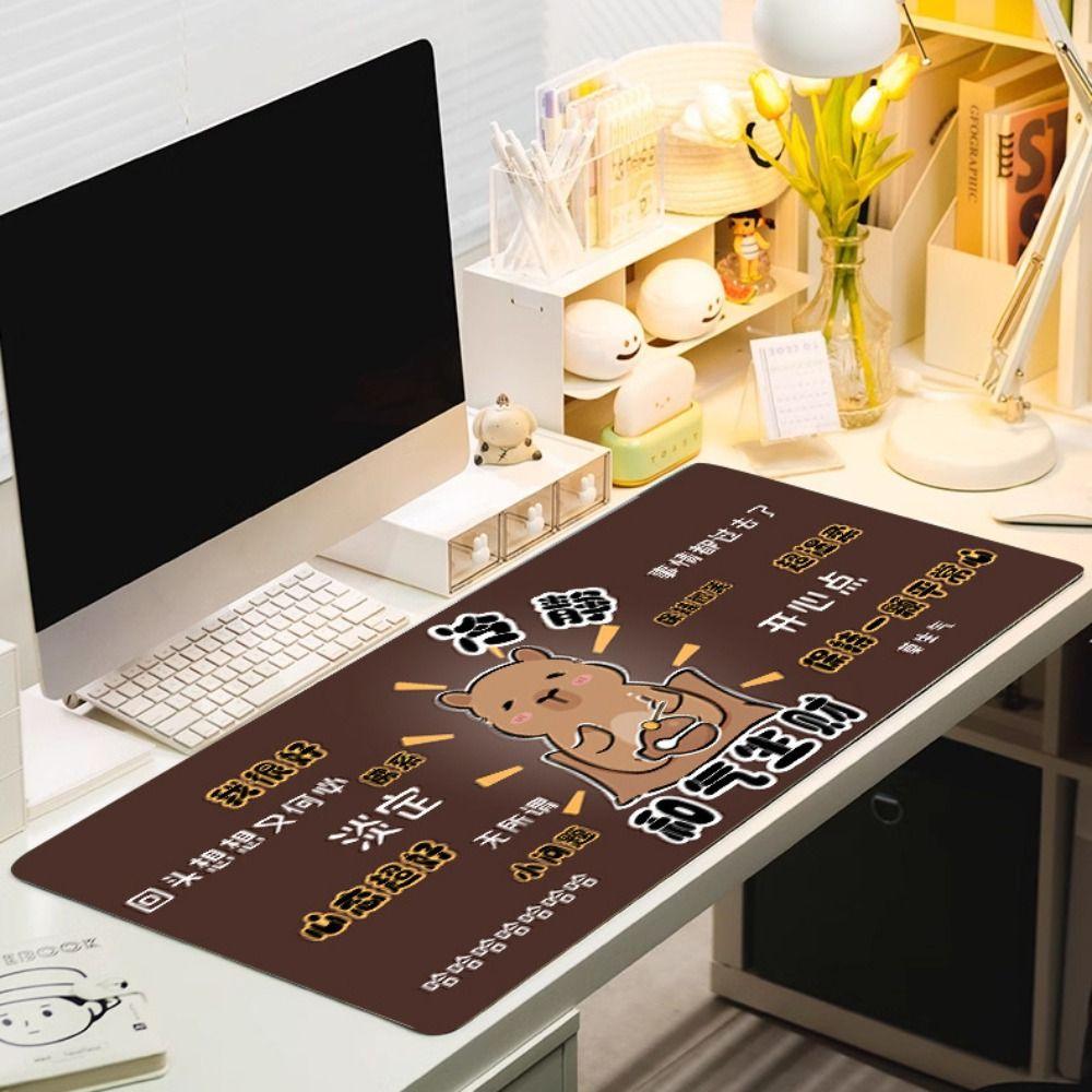 Capybara Desk Pad Cartoon Keyboard Mice Mat New Mouse Pad