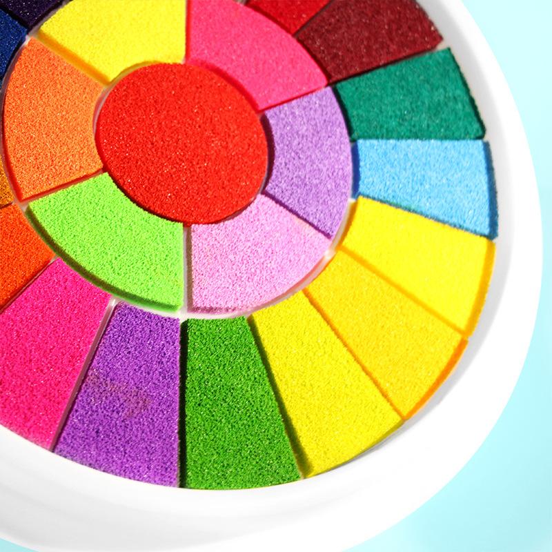 Finger Ink Pads Washable Craft Stamp Pad Kids Diy Early Learning Art And Craft Paint Set Painting Drawing Tools Kit For Children