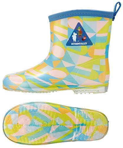 Skater Children's Rain Boots, Moomin Cartoon Design with Reflective Tape, 18cm, RIBT18-A