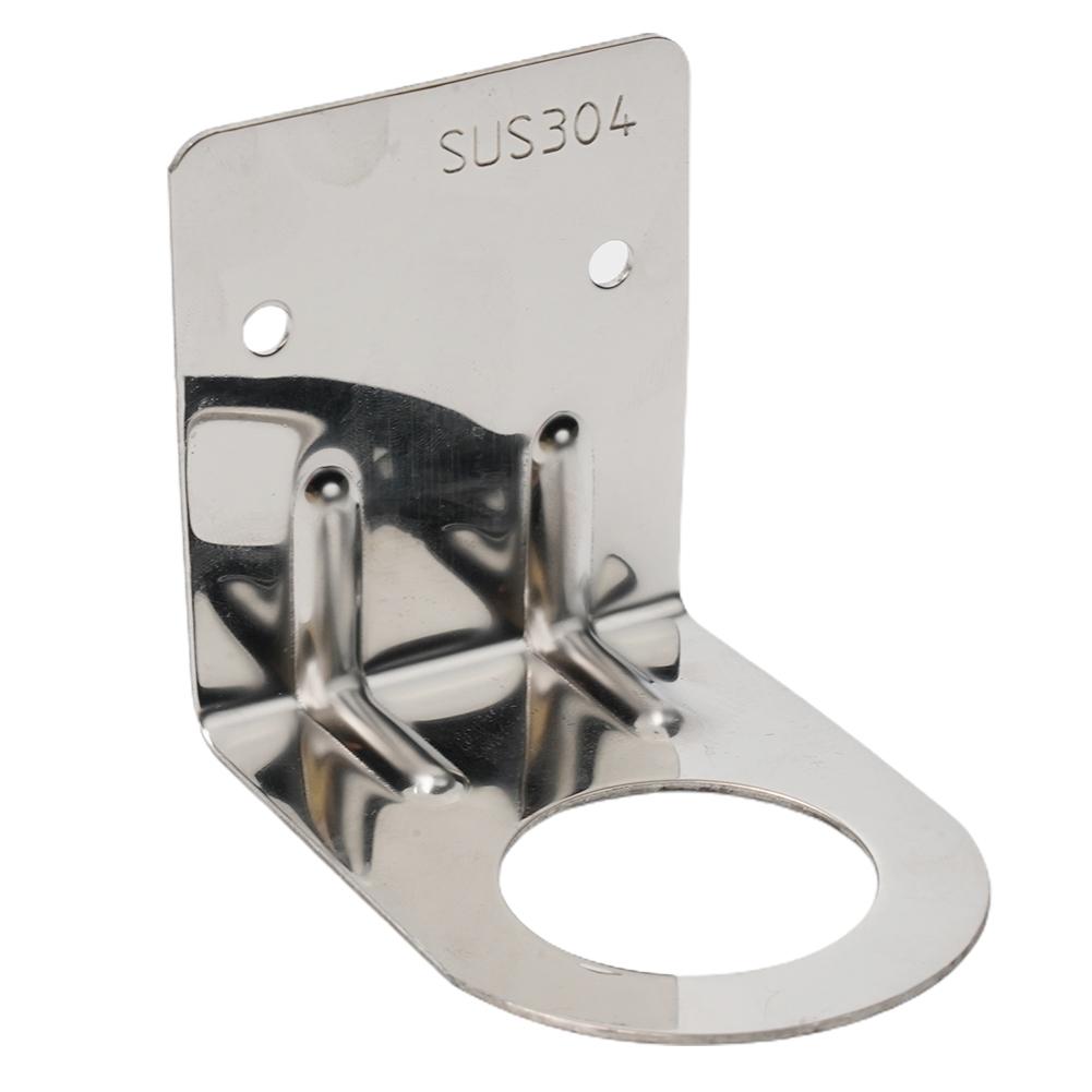 Duschflaschenhalter Shampooablagen Silber/Schwarz 1 Stück