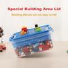 Stackable Building Blocks Storage Box Dustproof Particle Holder Sealed Storage Jars  Household