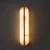 Natural Marble LED Wall Light New Style Black Copper Indoor Living Room Bedroom Hotel Shop Sconce Dropshipping