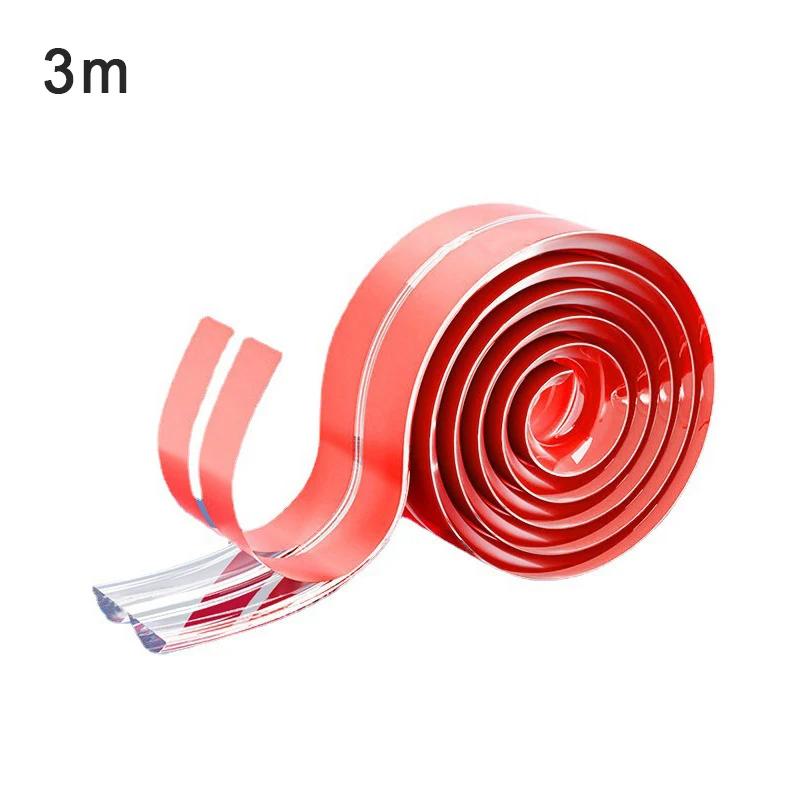 1/2/3/6M Table Edge Guard Protector Baby Safety Transparent PVC Protection Strip Self Adhesive Kids Collision Proof Soft Bumper