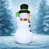 5.9FT Xmas Yard Decor Inflatable Snowman Christmas Decoration LED Light Toy Gifts Home Festive Ornaments Christmas Supplies