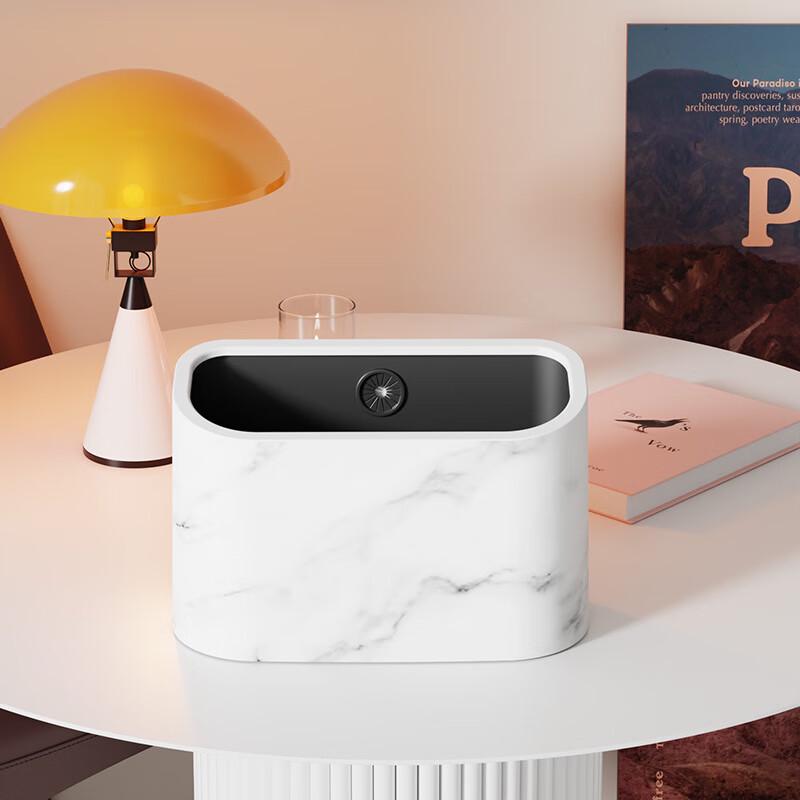 MDNG Square Mini Lidless Desktop Trash Can