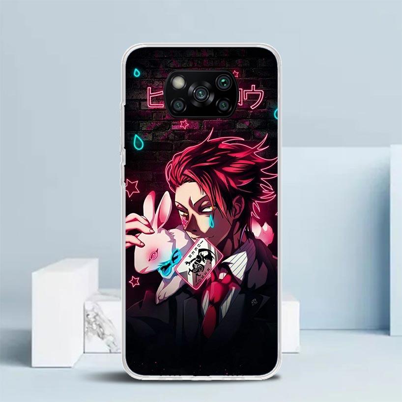 HunterX Hisoka Phone Case For Xiaomi Poco F7 Ultra X5 X6 X7 Pro M7 Redmi 15C 15 13C 13 12C 12 10C 10 10A 9 9C 9A 9T Cover Poco X