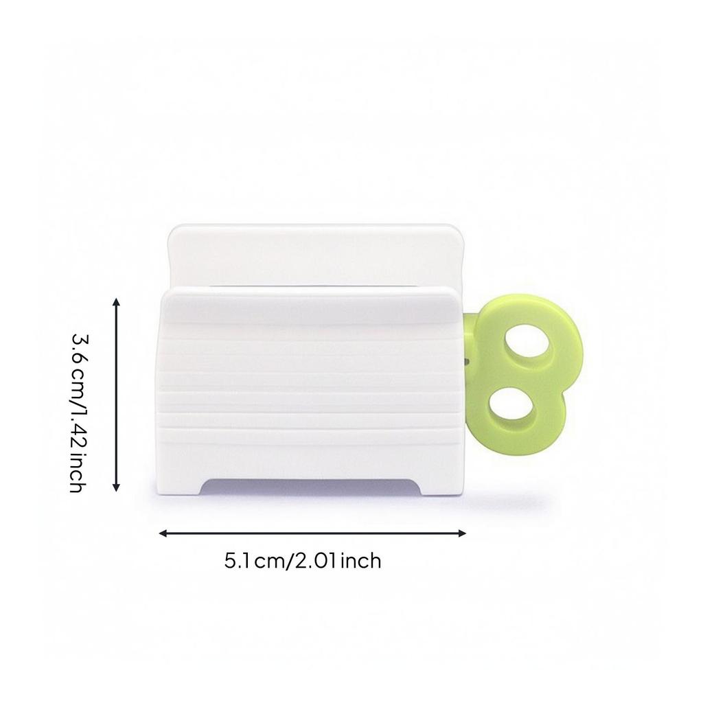 Toothpaste Dispenser with Crank Manual Tube WasteReducing for