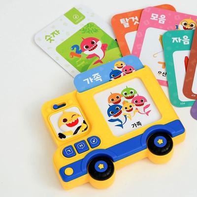 Pinkfong Baby Shark Hangul Card Bus & Poster Set