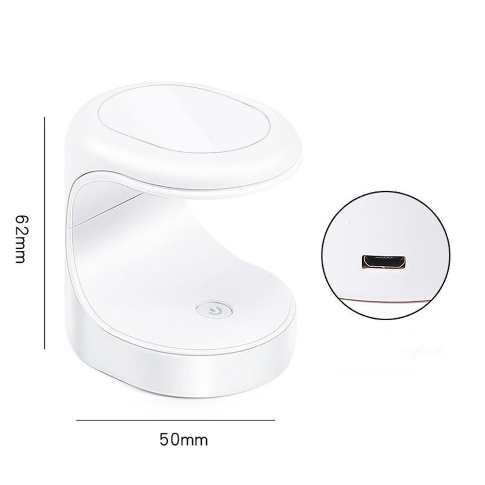 New Portable Mini LED Lamp USB Connection Gel Polish Curing Machine Nail Dryer White