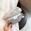 Casual Rhinestones Waist Pack Shiny Crystal Fanny Packs Crossbody Bags Evening CLE