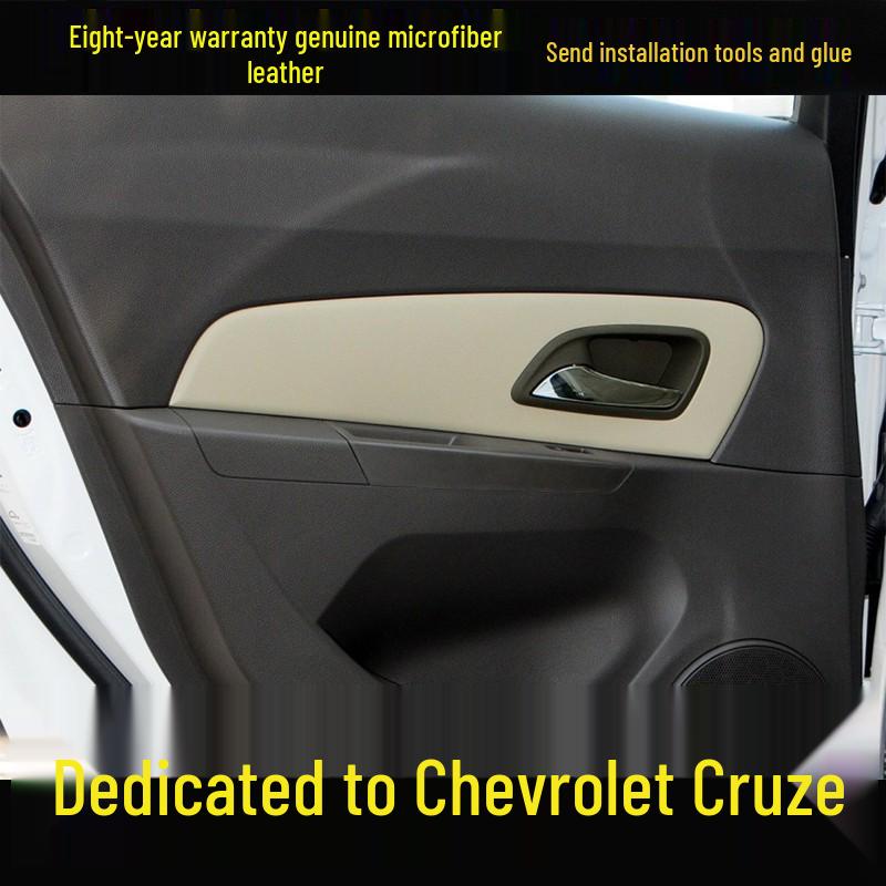Chevrolet Cruze Panele Drzwiowe, Konsola Środkowa, Deska Rozdzielcza i Podłokietnik Obszyte Skórą Ulepszenie Wnętrza