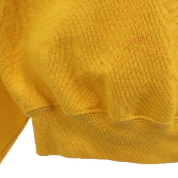 Champion 90s Long sleeve trainer M Orange sweat Men's Used