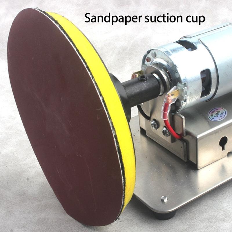 6000rpm Adjustable 100W Electric Benchtop Belt Sander For Metal Woodworking Polishing Tool Sharpening Projects