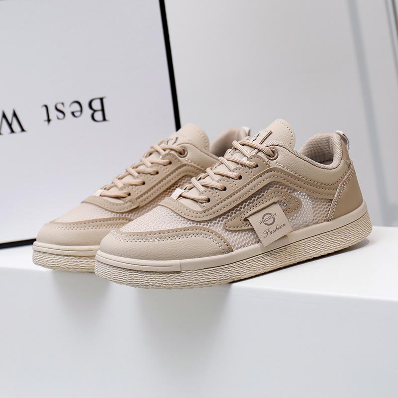 

Повседневные женские кроссовки на платформе с дышащей сеткой из искусственной кожи, легкие кроссовки для бега, женские летние нескользящие спортивные теннисные кроссовки 40