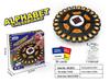 Wild Word Spin: 24-Key Fast-Paced Family Board Game & Puzzle for Kids