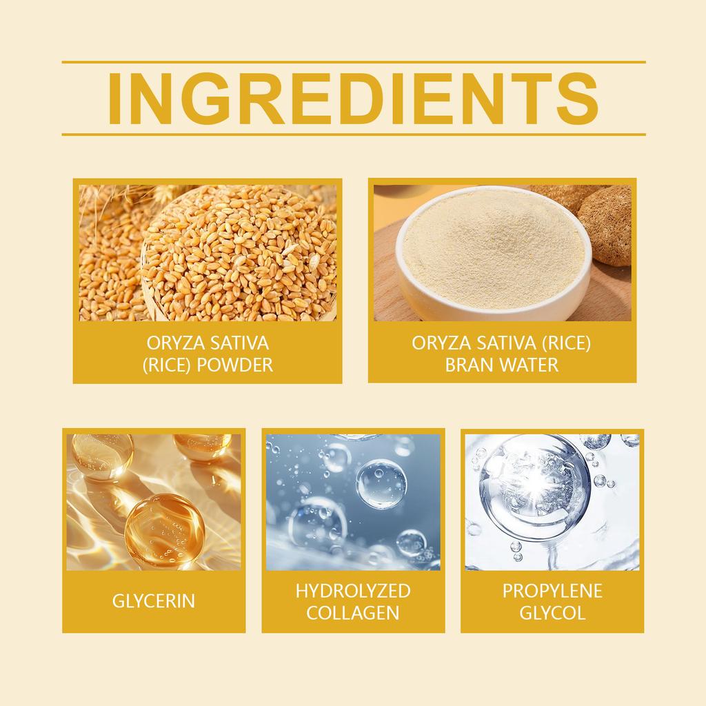 Wash Rice Water Hair Oil Hair  Nourish Hair Tail Bifurcation Fracture 30ML