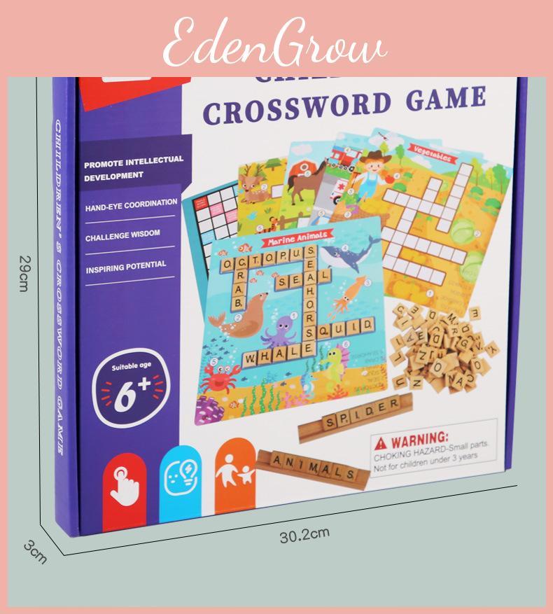 Kids Wooden Word Filling Toy For Preschool Educational Toy For Language Skills