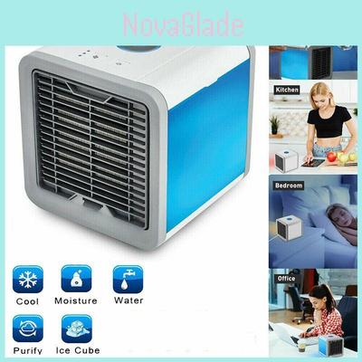 Compact And Powerful Air Cooler Fan With Humidifier And Night Light
