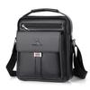 Men's Genuine Leather Crossbody Shoulder Bags High Quality Tote Fashion Business Man Messenger Bag Leather Bags Fanny Pack