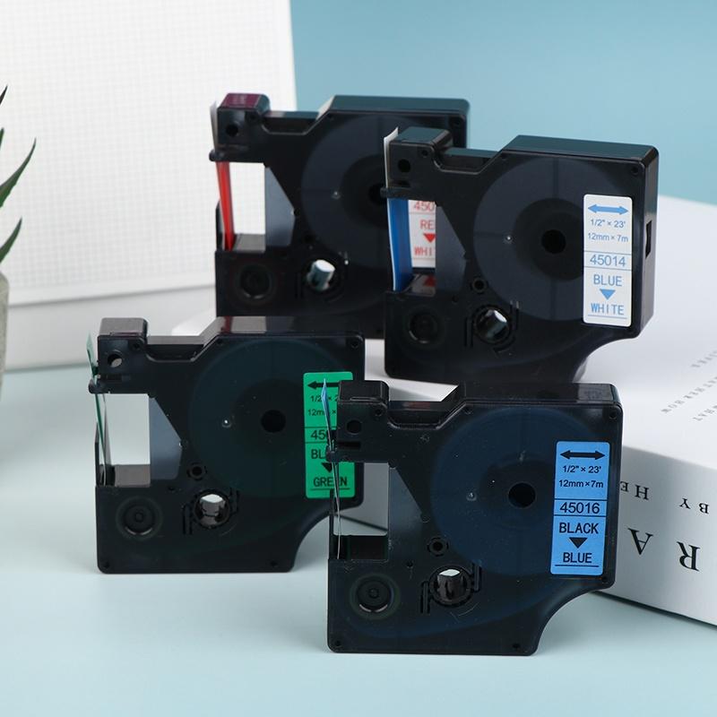 Multicol Label Tapes Printer Labels Self-Adhesive Labels Waterproof And Scratch-Resistant D1 6/9/12/19/24Mm