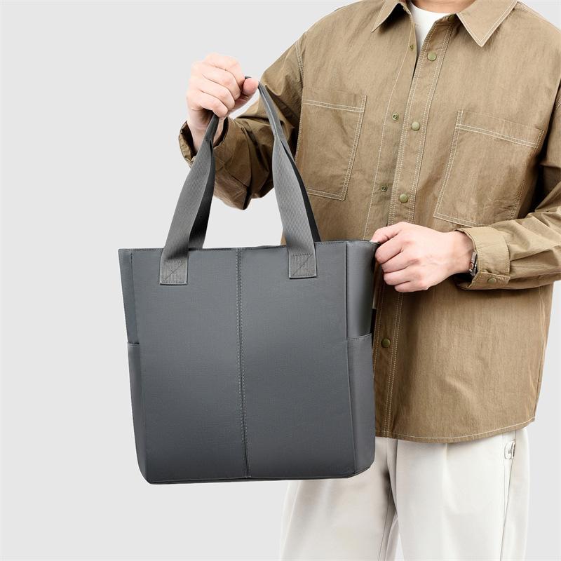 Waterproof Briefcase Men's Large Capacity Business Office Bag
