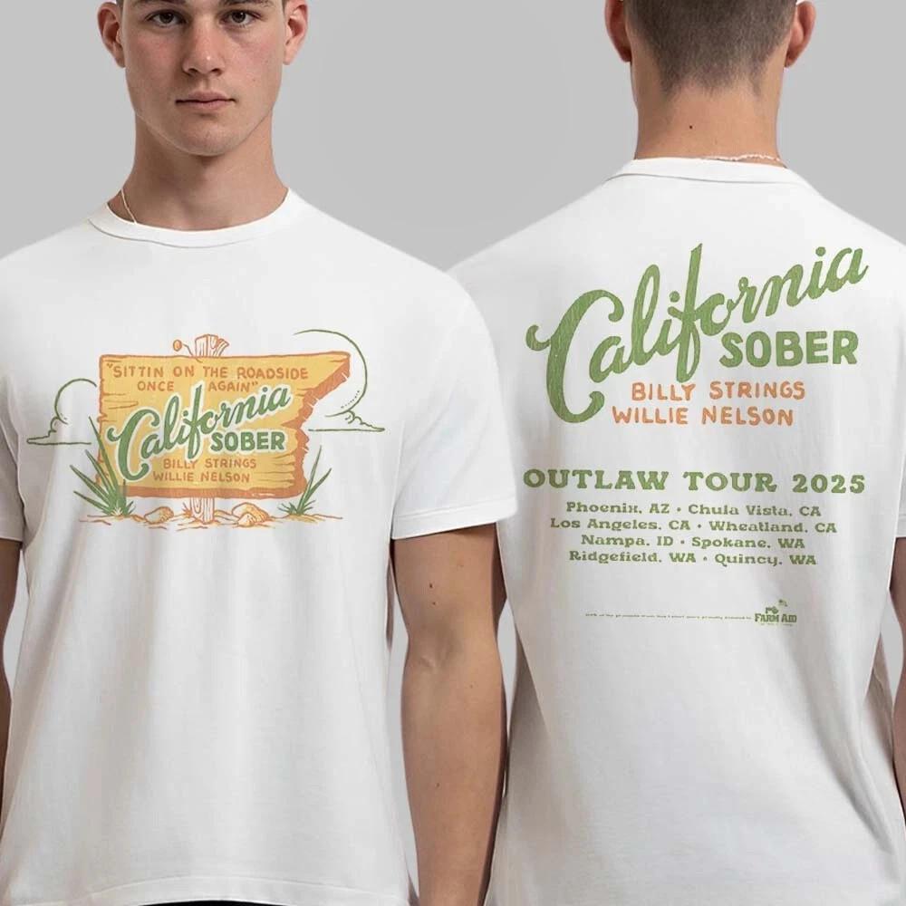 Outlaw Tour 2025 T-Shirt Unisex Vintage Style Graphic Tee S-4XL ON TREND Unisex T-Shirt S