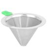 Stainless Steel Pour Over Coffee Filter Double Layer Drip Coffee Maker Coffee Drip Cone  Home Use