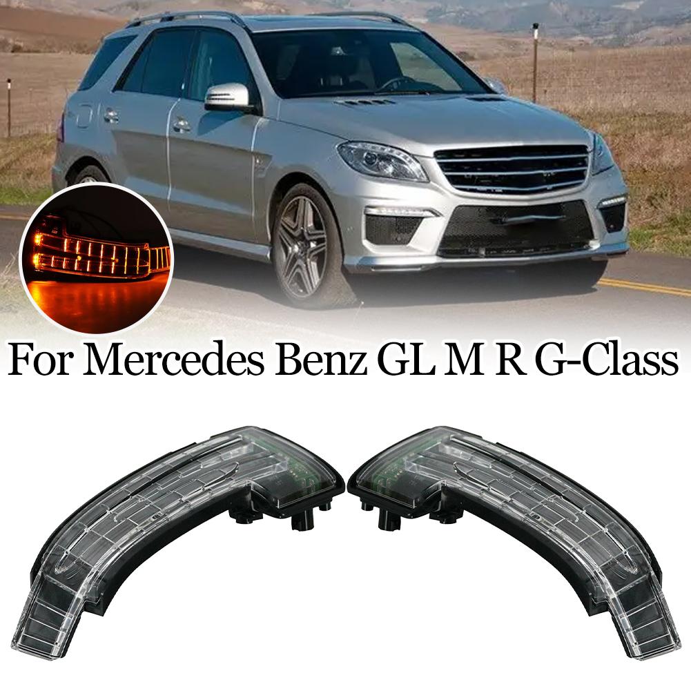 Auto Rückspiegel LED Blinkerlicht für Mercedes W164 W166 GLE GLS R350 W251 Rückspiegel Blinker 1668200121 A6O2