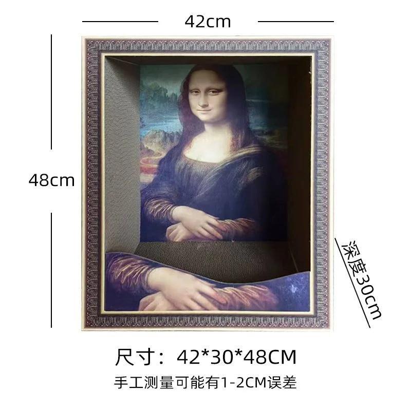 

Доска для кошачьих царапин, износостойкая и устойчивая к царапинам, мебель, обучающая игрушка для шлифовки когтей, картина маслом, кошачье гнездо DIY assemble