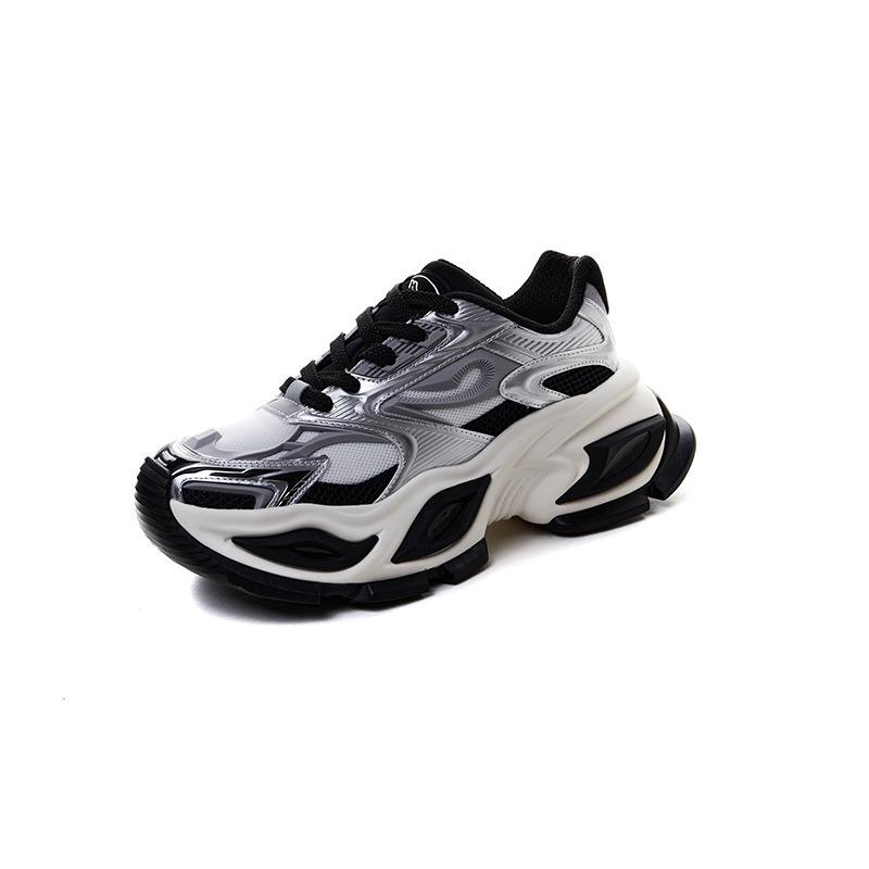 New cross-pupil cat's eye shoes sports and leisure shoes children's spring and summer versatile lightweight height increase women