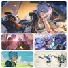 Game Character Zenless Zone Zero Lucia Mouse Pad Large Gaming Mousepad With Thick Stitched Edge Nonslip Desk Mat
