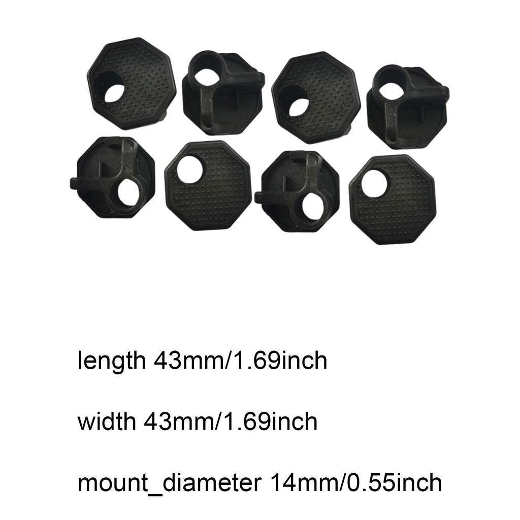 Durable Chair Leg Protectors Ball Cap Connector Kit for Camping Table Folding Chair Stability