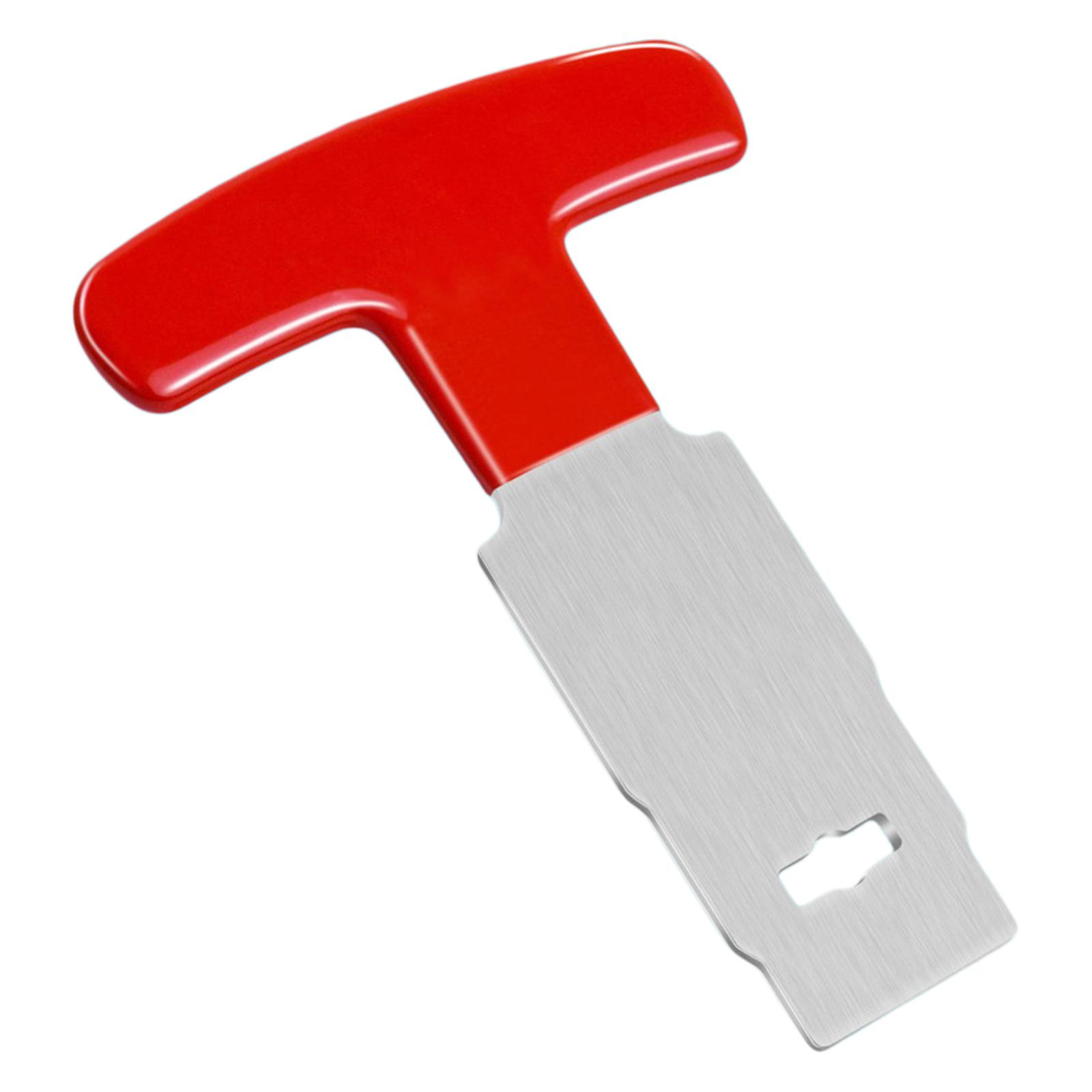 Stainless Steel Pool Plug Removal Tool Rustproof Pool Return Jet Fitting Removal Tool for Change Out Pools Plumbing System красный