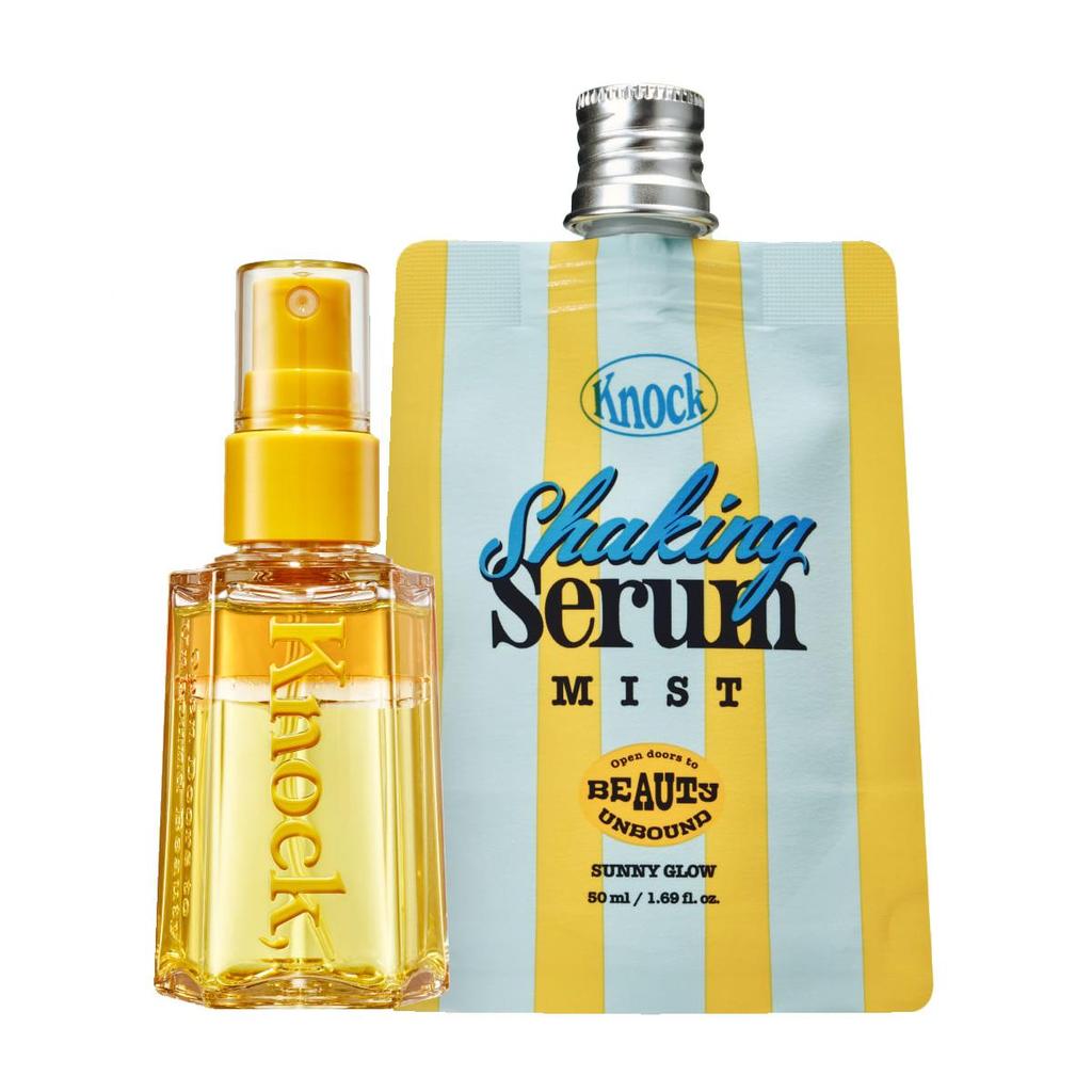 Knock SHAKING Serum Mist – Sunny Glow – 50ml + 50ml