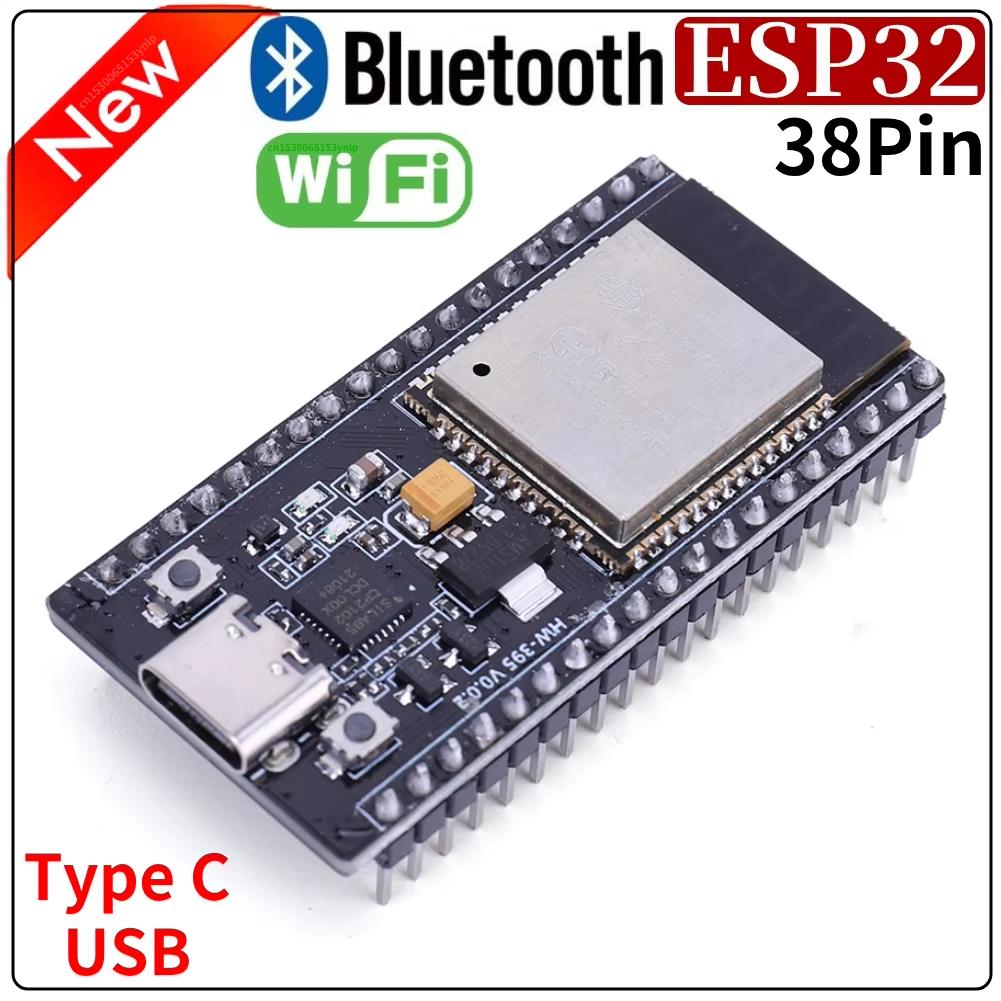 ESP32 38pin Development Board ESP 32 Wireless WiFi Bluetooth Module Ultra-Low Power DualCore Breakout Board for Smart Home