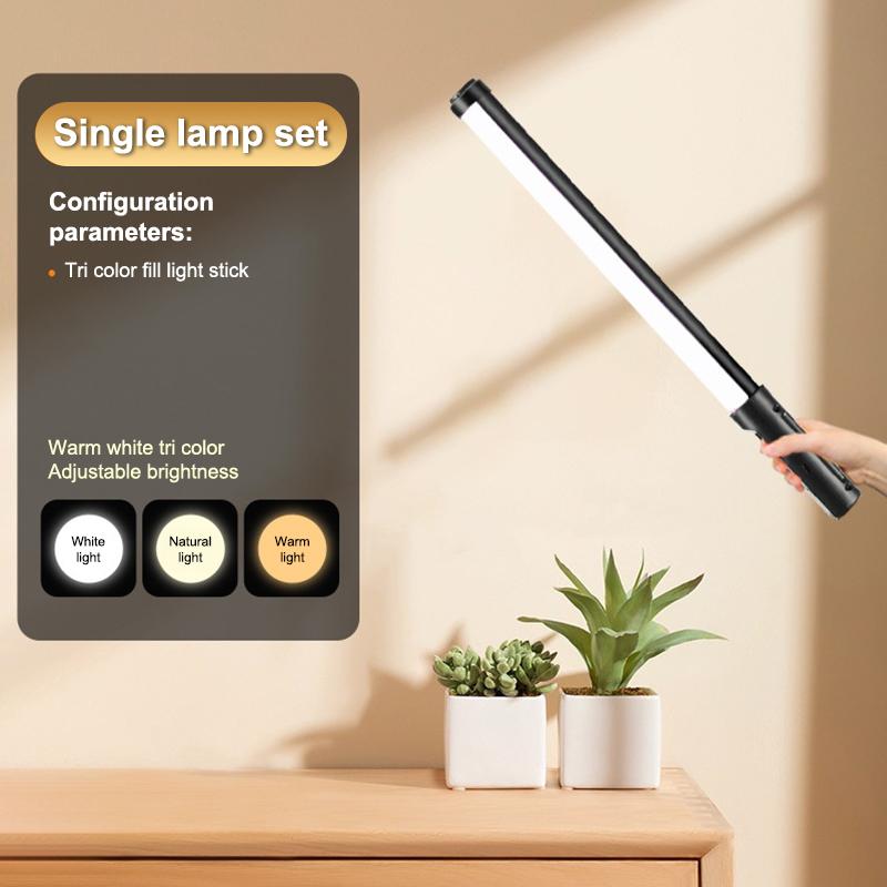Handheld Desktop Fill Light Rgb Colorful Stick Light Live Photography Led Atmosphere Beauty Video Light Photography Studio Lamp