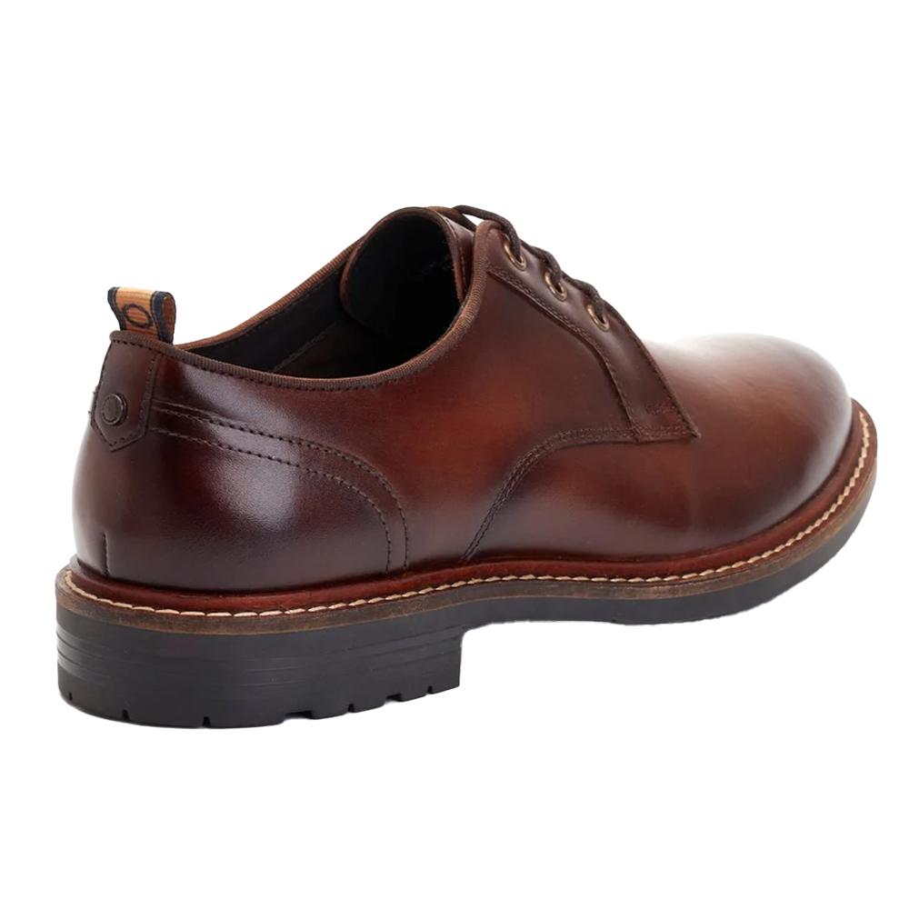 Base London Mens Dime Leather Derby Shoes