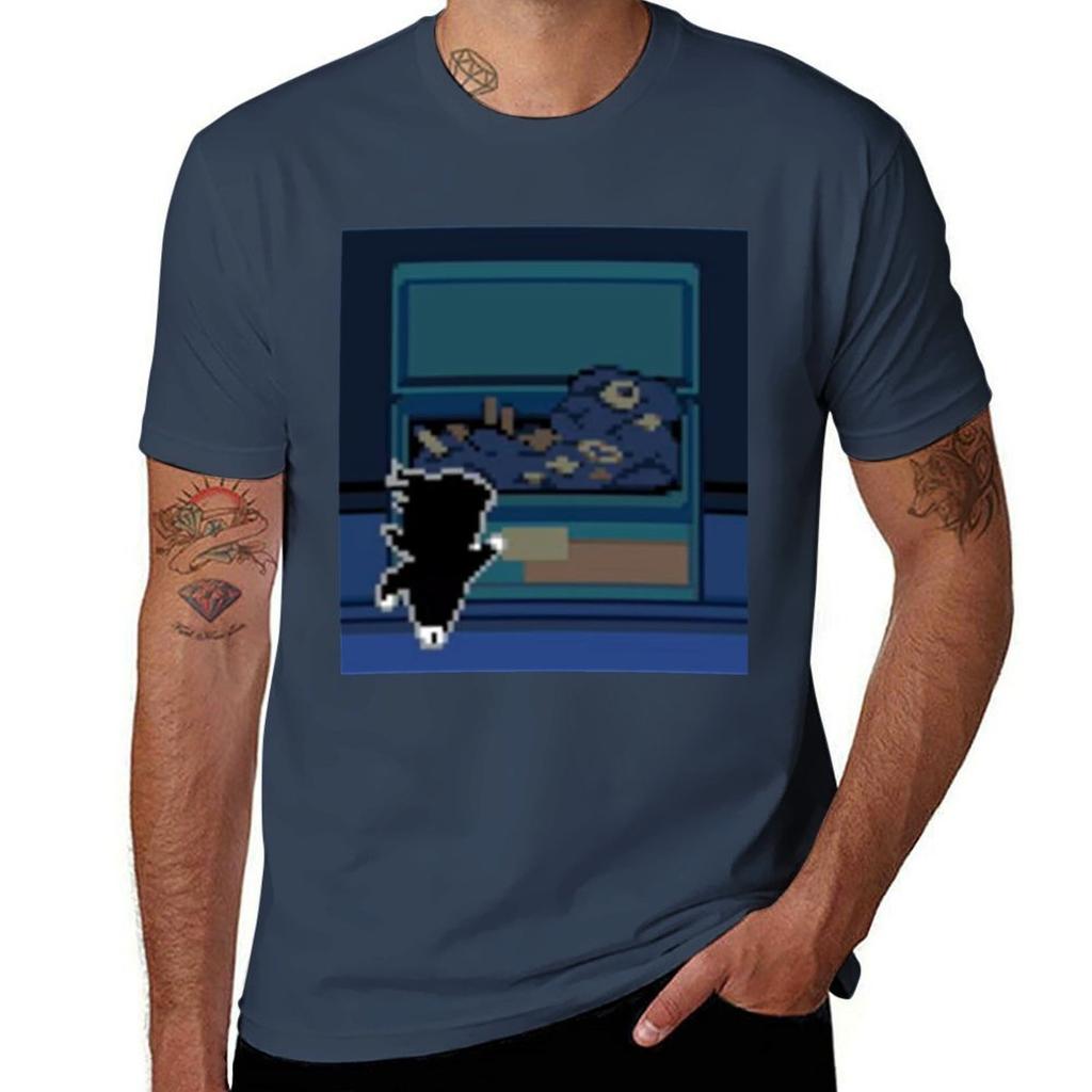 Spamton Punching The Dumpster Tshirt Festival Casual Short Sleeve