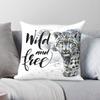 Snow Leopard Jaguar Predator Square Pillowcase Polyester Linen Velvet Printed Zip Decor Pillow Case Bed Cushion Cover Wholesale