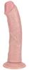 Curved Rotating Dildo 20 X 4.6cm - Ultra Realistic Skin by RealRock - Vibrating Dildos