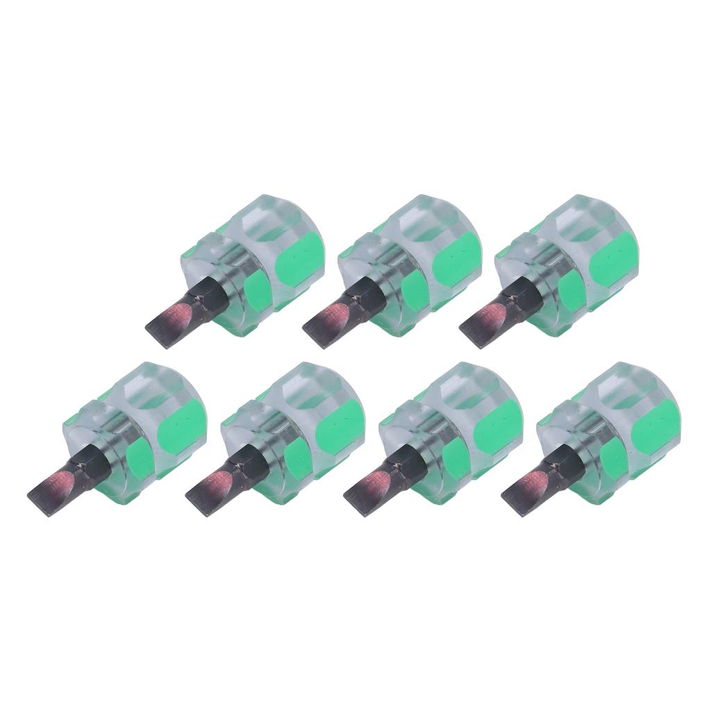 7pcs Stubby Flathead Screwdriver Multifunction Dedicated Sewing Machine Stubby Screwdriver with