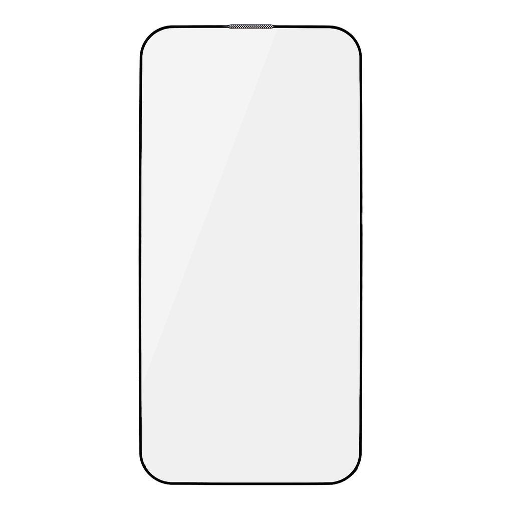 For iPhone 15 Anti-static Screen Protector Anti-dust Full Cover Full Glue Tempered Glass Film